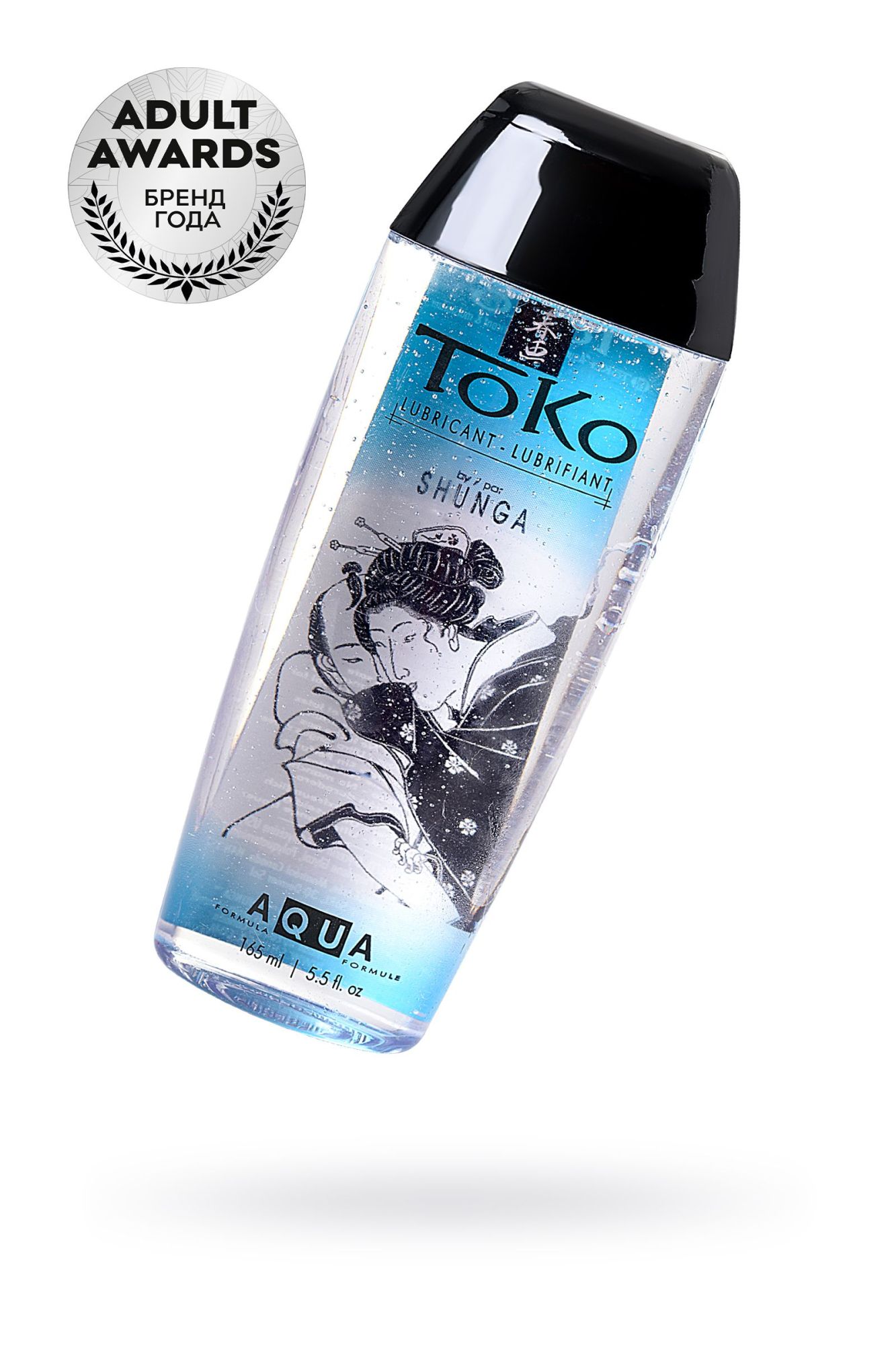 лубрикант shunga toko aqua на водной основе, ультра-шелковистый, 165 мл в Перми