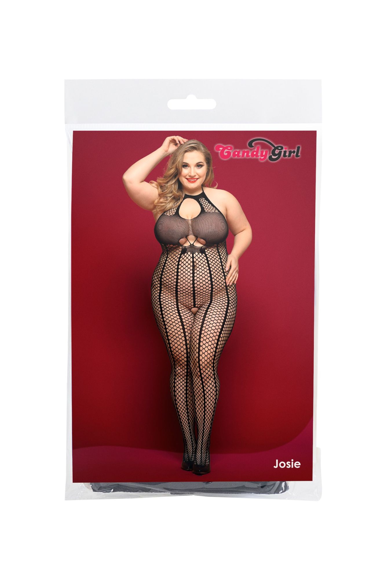 Эротическое костюм-сетка candy girl josie, черный, 2xl в Перми