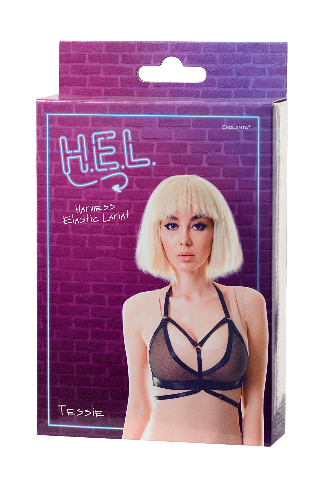 Эротическое стреп h.e.l. tessie, текстиль, черный, os в Перми