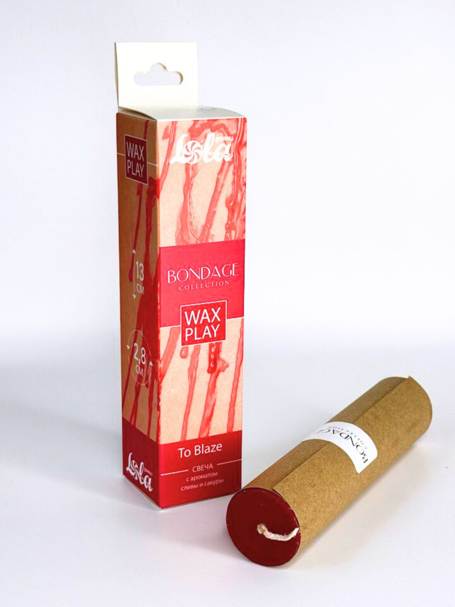 свеча для wax play bondage to blaze 1066-02lola в Перми