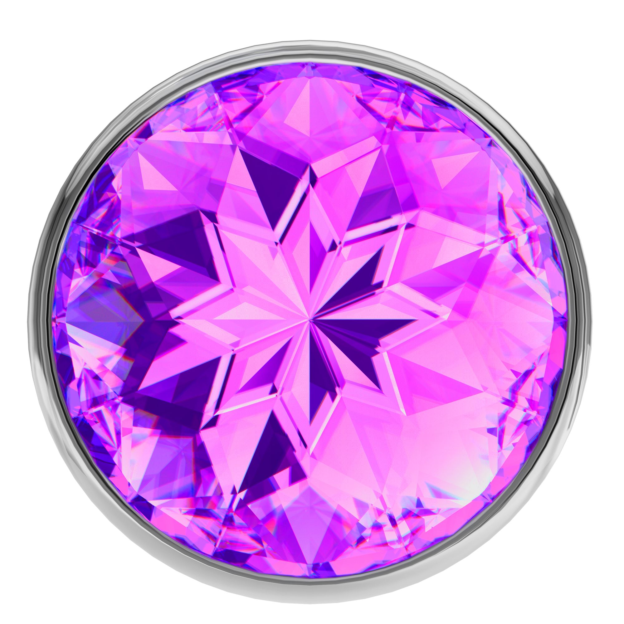 анальная пробка diamond purple sparkle large 4010-05lola в Перми