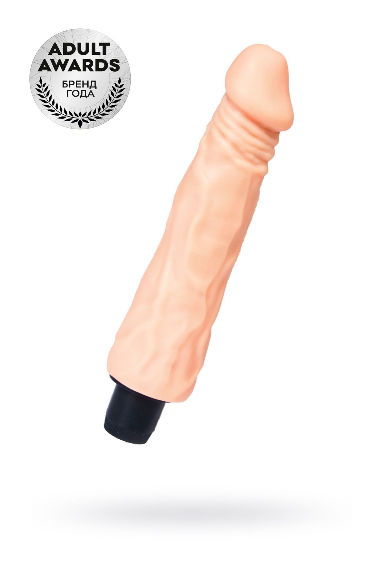реалистичный вибратор toyfa a-toys hook, tpe, телесный, 23 см в Перми