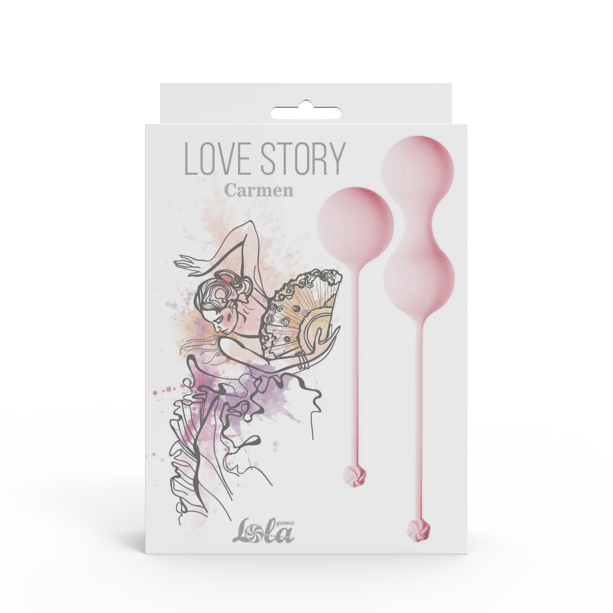 набор вагинальных шариков love story carmen tea rose 3011-01lola в Перми
