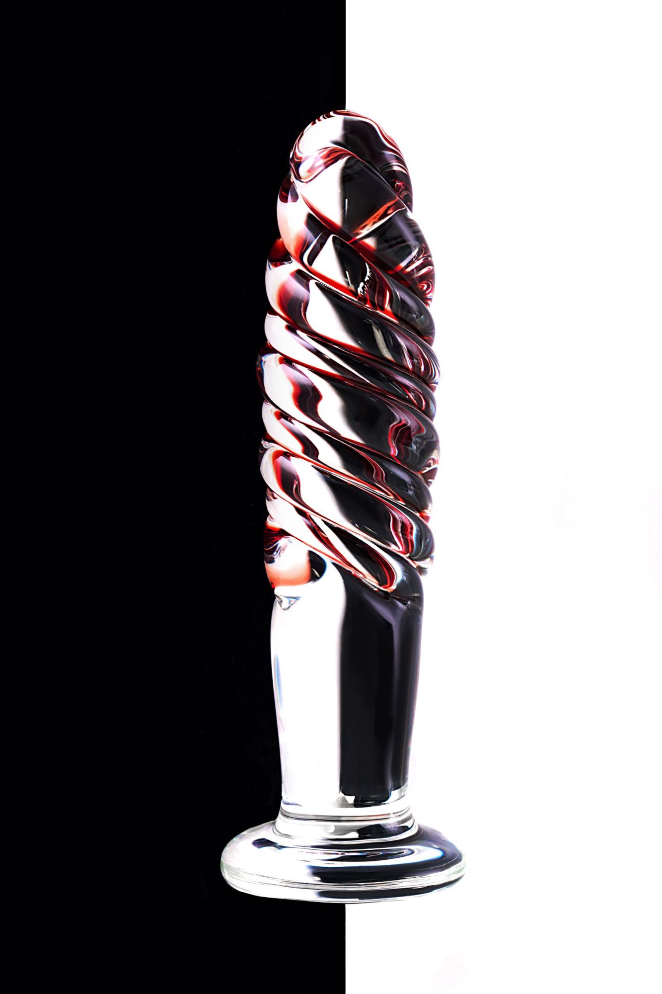 анальная втулка sexus glass, стекло, прозрачная, 15,5 см, ø 3,5 см в Перми
